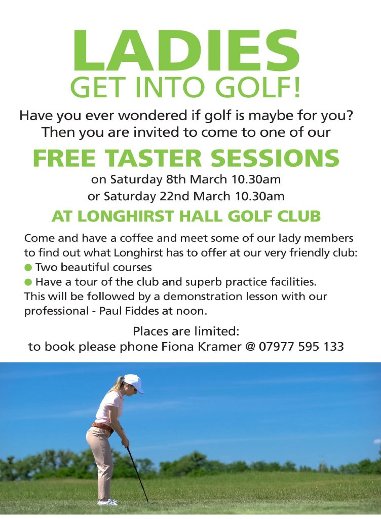 Fionas Ladies Golf Poster 2